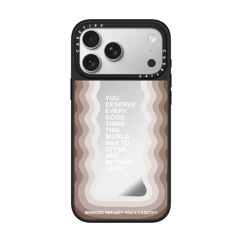 Mirror iPhone 17 Pro Max Case MagSafe Compatible - First Snow