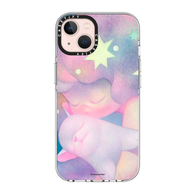 So Youn Lee x CASETiFY iPhone 13 ケース クリア クリア ケース MagSafe対応 Solace