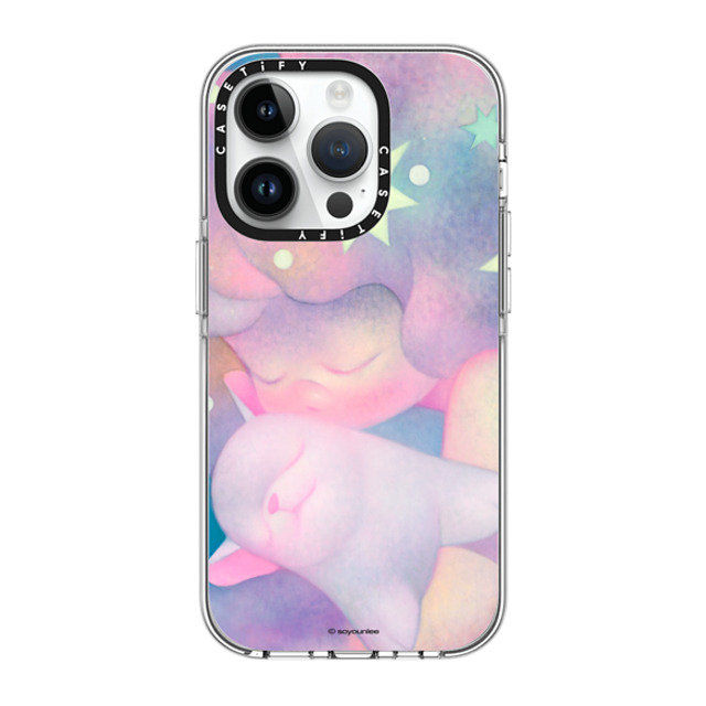 So Youn Lee x CASETiFY iPhone 14 Pro ケース クリア クリア ケース MagSafe対応 Solace