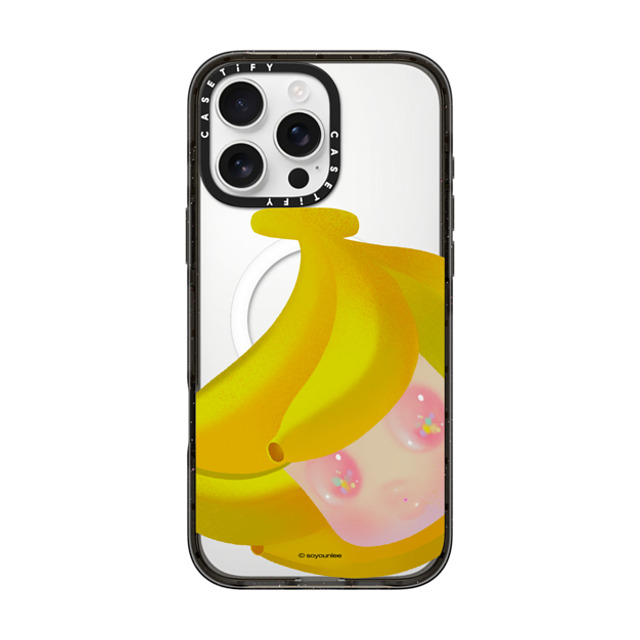So Youn Lee x CASETiFY iPhone 16 Pro Max Case Fine Art Black Impact Case MagSafe Compatible Banana Back to School So Youn Lee x CASETiFY iPhone 16 Pro Max Case Fine Art Black Impact Case MagSafe Compatible Banana Back to School
