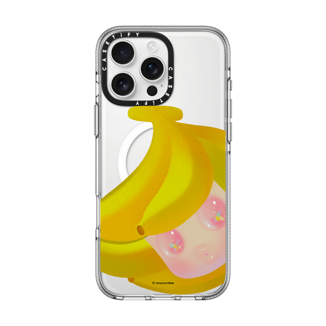 So Youn Lee x CASETiFY iPhone 16 Pro Max Case Fine Art クリア クリア ケース MagSafe対応 Banana Back to School So Youn Lee x CASETiFY iPhone 16 Pro Max Case Fine Art クリア クリア ケース MagSafe対応 Banana Back to School