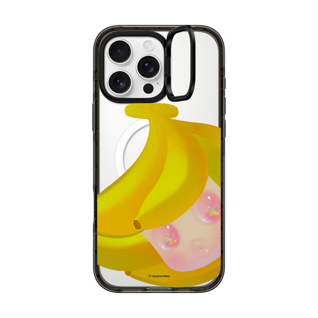 So Youn Lee x CASETiFY iPhone 16 Pro Max Case Fine Art Black インパクトリングスタンドケース MagSafe対応 Banana Back to School So Youn Lee x CASETiFY iPhone 16 Pro Max Case Fine Art Black インパクトリングスタンドケース MagSafe対応 Banana Back to School