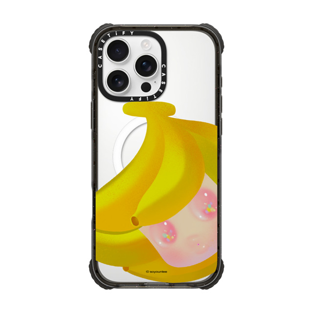 So Youn Lee x CASETiFY iPhone 16 Pro Max Case Fine Art Black ウルトラ インパクトケース MagSafe 対応 Banana Back to School So Youn Lee x CASETiFY iPhone 16 Pro Max Case Fine Art Black ウルトラ インパクトケース MagSafe 対応 Banana Back to School