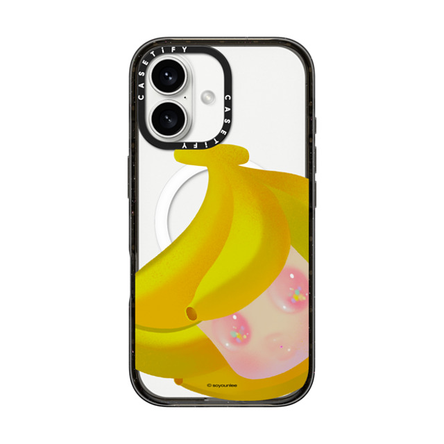 So Youn Lee x CASETiFY iPhone 16 Case Fine Art Black Impact Case MagSafe Compatible Banana Back to School So Youn Lee x CASETiFY iPhone 16 Case Fine Art Black Impact Case MagSafe Compatible Banana Back to School