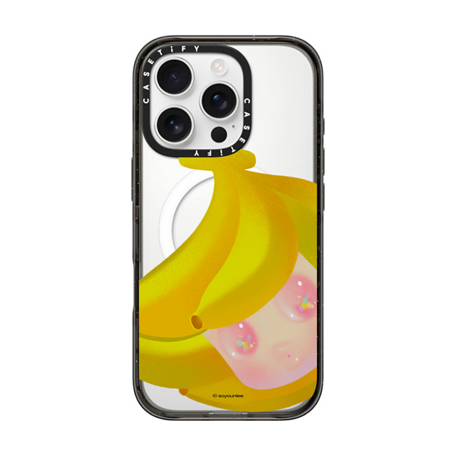 So Youn Lee x CASETiFY iPhone 16 Pro Case Fine Art Black Impact Case MagSafe Compatible Banana Back to School So Youn Lee x CASETiFY iPhone 16 Pro Case Fine Art Black Impact Case MagSafe Compatible Banana Back to School