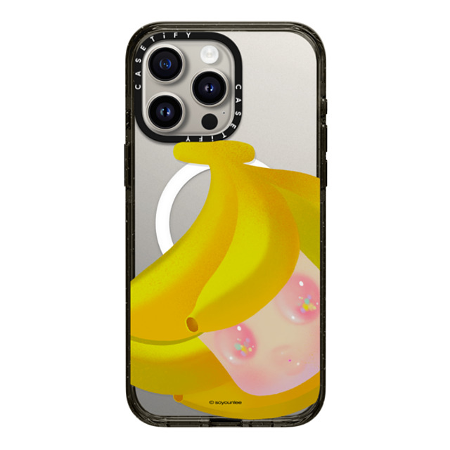 So Youn Lee x CASETiFY iPhone 15 Pro Max Case Fine Art Black Impact Case MagSafe Compatible Banana Back to School So Youn Lee x CASETiFY iPhone 15 Pro Max Case Fine Art Black Impact Case MagSafe Compatible Banana Back to School