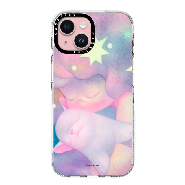 So Youn Lee x CASETiFY iPhone 15 ケース クリア クリア ケース MagSafe対応 Solace