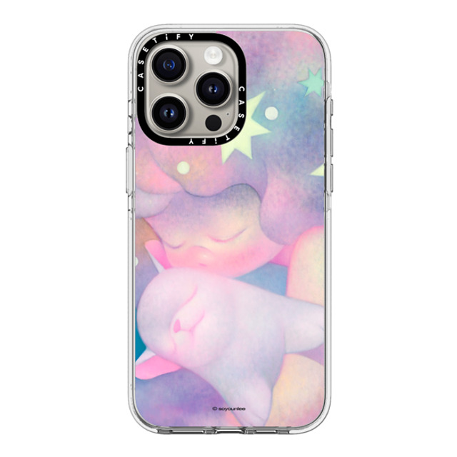 So Youn Lee x CASETiFY iPhone 15 Pro Max ケース クリア クリア ケース MagSafe対応 Solace