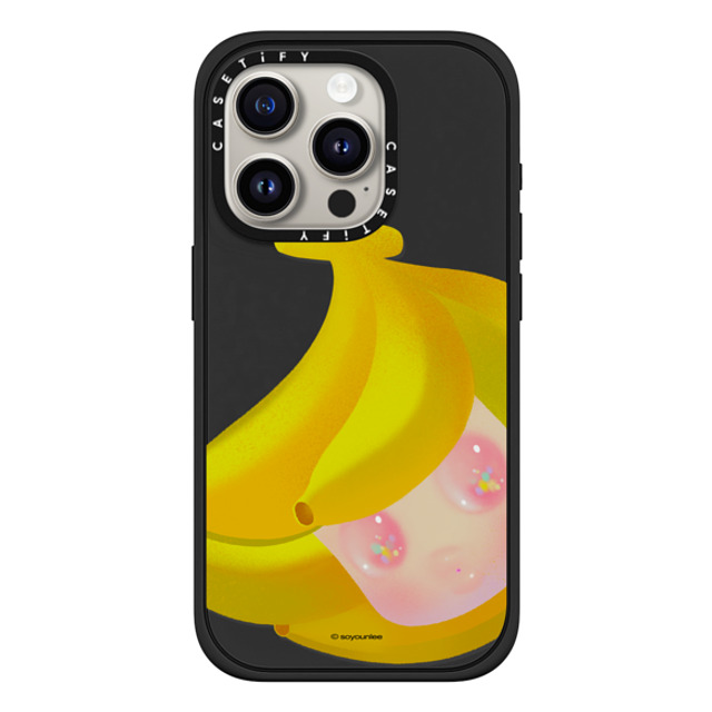 So Youn Lee x CASETiFY iPhone 15 Pro Case Fine Art Matte Black Impact Case MagSafe Compatible Banana Back to School So Youn Lee x CASETiFY iPhone 15 Pro Case Fine Art Matte Black Impact Case MagSafe Compatible Banana Back to School