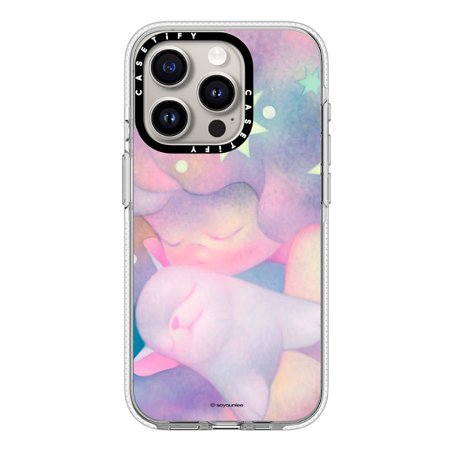 So Youn Lee x CASETiFY iPhone 15 Pro ケース クリア クリア ケース MagSafe対応 Solace