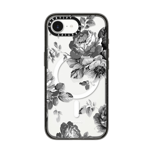 CASETiFY iPhone 16e Case Black Impact Case MagSafe Compatible Floral フローラル Black Floral Amour iPhone 7 Monochrome Flowers Back to School CASETiFY iPhone 16e Case Black Impact Case MagSafe Compatible Floral フローラル Black Floral Amour iPhone 7 Monochrome Flowers Back to School