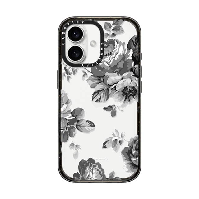 CASETiFY iPhone 16 Case Black Impact Case Floral フローラル Black Floral Amour iPhone 7 Monochrome Flowers Mother's Day CASETiFY iPhone 16 Case Black Impact Case Floral フローラル Black Floral Amour iPhone 7 Monochrome Flowers Mother's Day