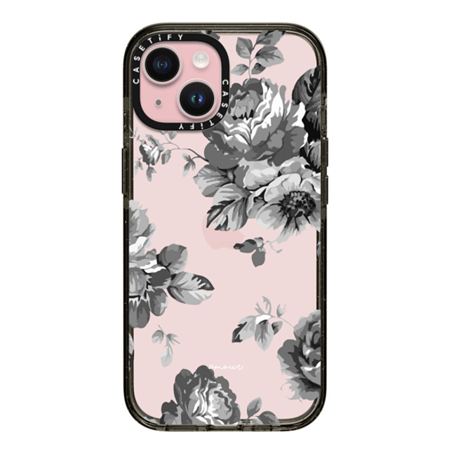 CASETiFY iPhone 15 Case Black インパクトケース Floral フローラル Black Floral Amour iPhone 7 Monochrome Flowers Mother's Day CASETiFY iPhone 15 Case Black インパクトケース Floral フローラル Black Floral Amour iPhone 7 Monochrome Flowers Mother's Day