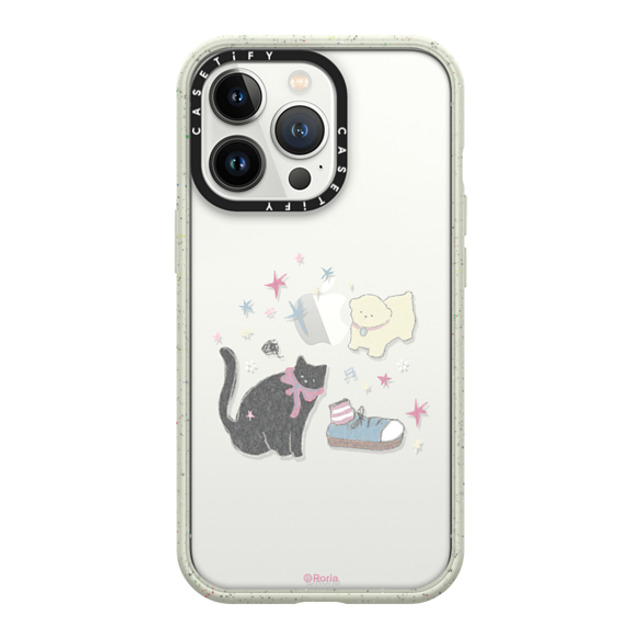 CASETiFY iPhone 13 Pro ケース Matte Coral White インパクトケース Starry Tales roria li