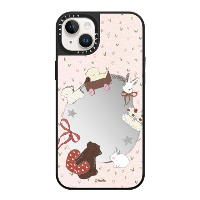 CASETiFY iPhone 14 Plus Case Silver on Black ミラーケース MagSafe対応 Love Train roria li Back to School CASETiFY iPhone 14 Plus Case Silver on Black ミラーケース MagSafe対応 Love Train roria li Back to School