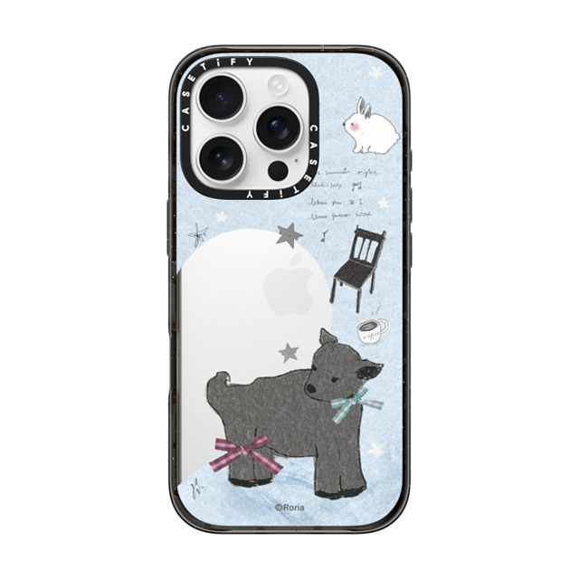 CASETiFY iPhone 16 Pro ケース ブラック インパクトケース Coffee roria li