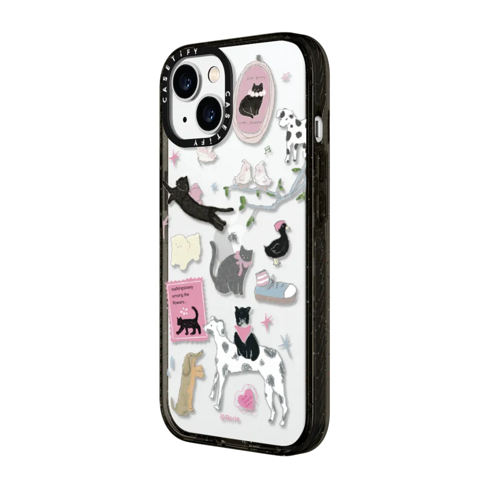 Impact iPhone 15 Case - Black Cat's Room