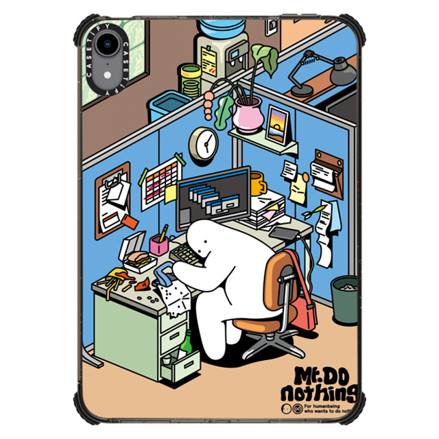 Mr. Donothing x CASETiFY iPad Mini (A17 Pro/第6世代) Black iPad インパクト ケース Work hour Back to School Mr. Donothing x CASETiFY iPad Mini (A17 Pro/第6世代) Black iPad インパクト ケース Work hour Back to School
