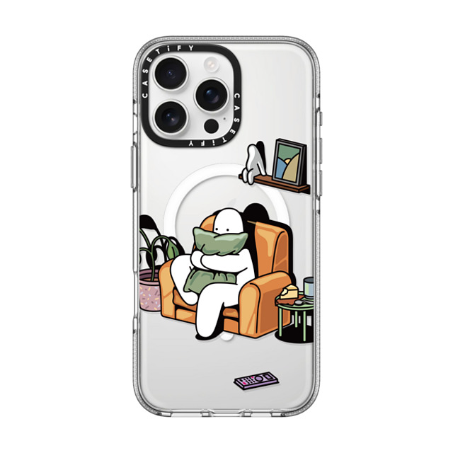 Mr. Donothing x CASETiFY iPhone 16 Pro Max ケース クリア クリア ケース MagSafe対応 Horror movie