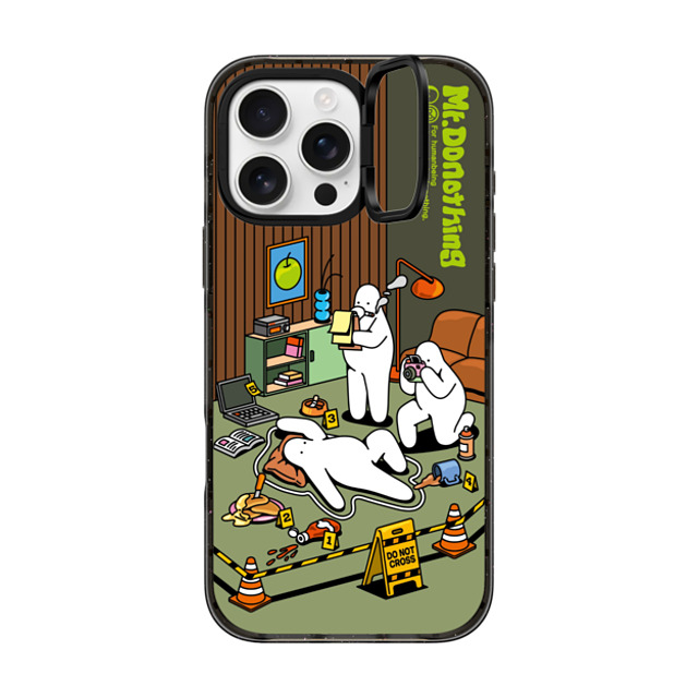 Mr. Donothing x CASETiFY iPhone 16 Pro Max Case Black インパクトリングスタンドケース MagSafe対応 Living dead Mother's Day Mr. Donothing x CASETiFY iPhone 16 Pro Max Case Black インパクトリングスタンドケース MagSafe対応 Living dead Mother's Day