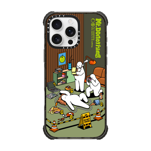 Mr. Donothing x CASETiFY iPhone 16 Pro Max Case ブラック ウルトラ インパクトケース MagSafe 対応 Living dead Mother's Day Mr. Donothing x CASETiFY iPhone 16 Pro Max Case ブラック ウルトラ インパクトケース MagSafe 対応 Living dead Mother's Day