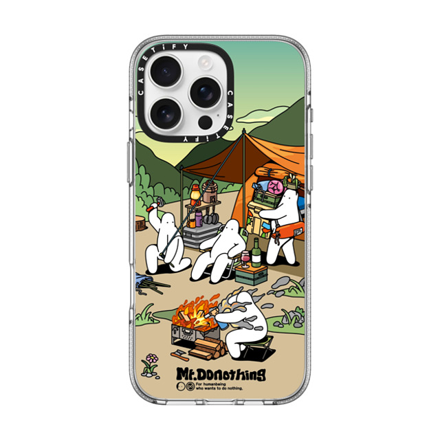 Mr. Donothing x CASETiFY iPhone 16 Pro Max Case クリア クリア ケース MagSafe対応 Lazy camper Back to School Mr. Donothing x CASETiFY iPhone 16 Pro Max Case クリア クリア ケース MagSafe対応 Lazy camper Back to School