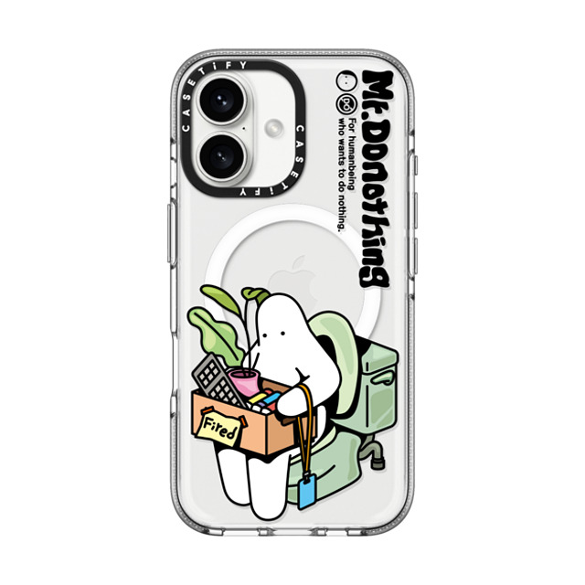 Mr. Donothing x CASETiFY iPhone 16 ケース クリア クリア ケース MagSafe対応 Fired Father's Day Mr. Donothing x CASETiFY iPhone 16 ケース クリア クリア ケース MagSafe対応 Fired Father's Day