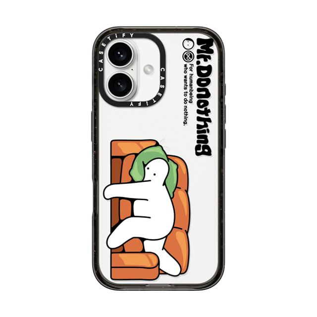 Mr. Donothing x CASETiFY iPhone 16 Case Black Impact Case Sofa Mother's Day Mr. Donothing x CASETiFY iPhone 16 Case Black Impact Case Sofa Mother's Day