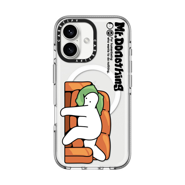 Mr. Donothing x CASETiFY iPhone 16 ケース クリア クリア ケース MagSafe対応 Sofa Father's Day Mr. Donothing x CASETiFY iPhone 16 ケース クリア クリア ケース MagSafe対応 Sofa Father's Day