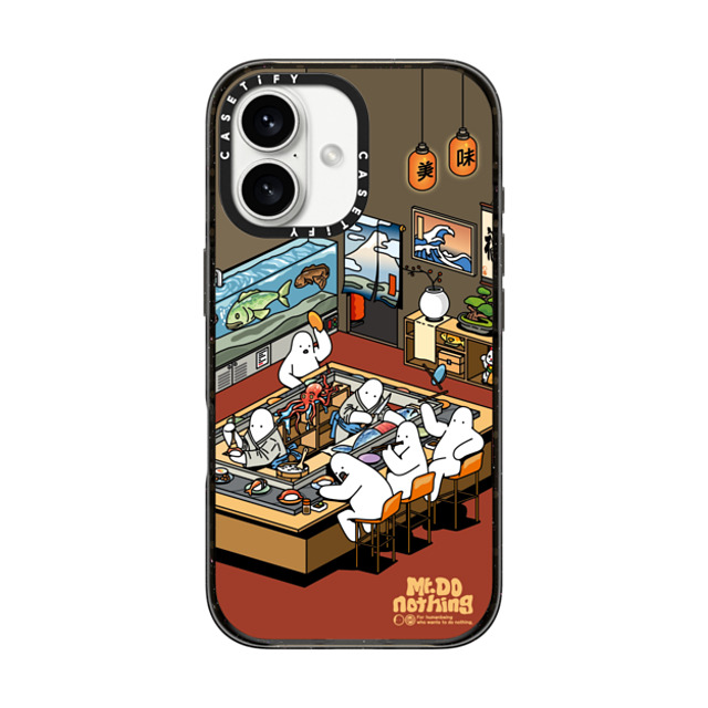 Mr. Donothing x CASETiFY iPhone 16 Case Black Impact Case Sushi restaurant Mother's Day Mr. Donothing x CASETiFY iPhone 16 Case Black Impact Case Sushi restaurant Mother's Day