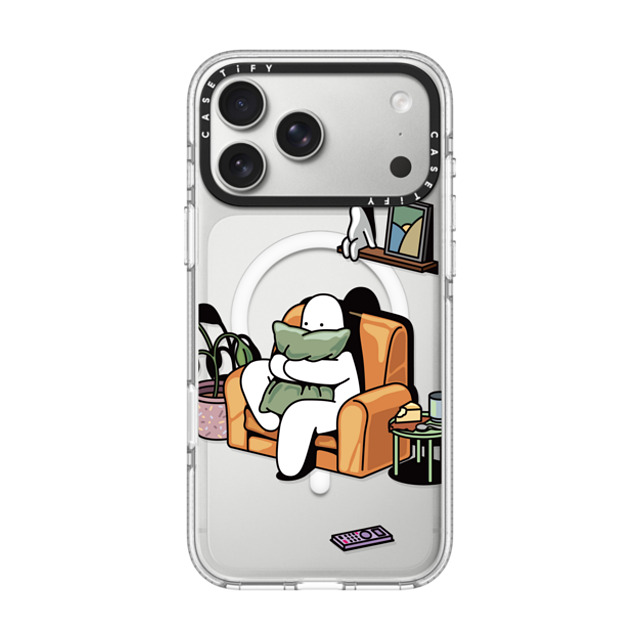Mr. Donothing x CASETiFY iPhone 17 Pro Max Case Cartoon,Minimalism NA CpNg NAP[X MagSafeΉ Horror movie