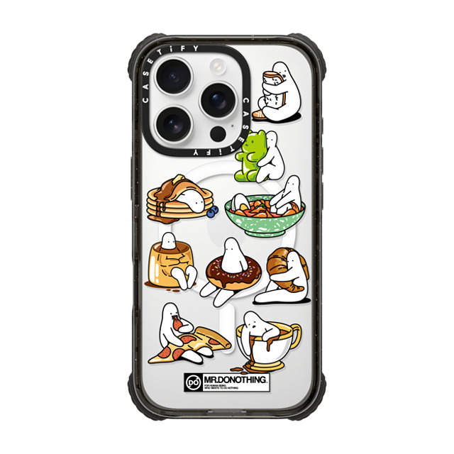 Mr. Donothing x CASETiFY iPhone 16 Pro ケース Cartoon,Minimalism ブラック ウルトラ インパクトケース MagSafe 対応 MR. DONOTHING-FOODSWELOVE Father's Day Mr. Donothing x CASETiFY iPhone 16 Pro ケース Cartoon,Minimalism ブラック ウルトラ インパクトケース MagSafe 対応 MR. DONOTHING-FOODSWELOVE Father's Day