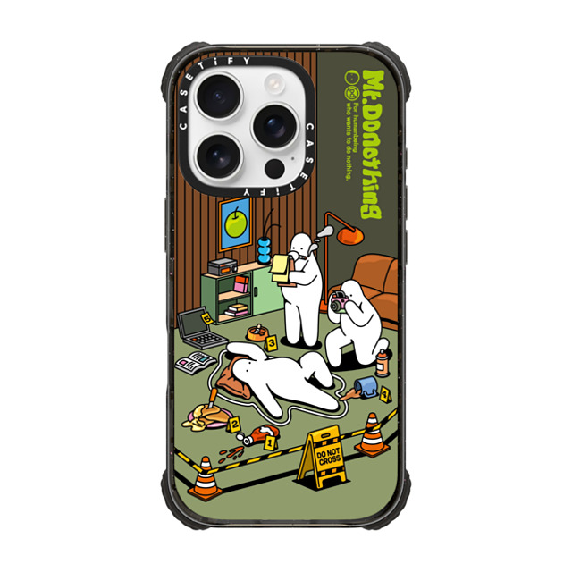 Mr. Donothing x CASETiFY iPhone 16 Pro Case Black ウルトラ インパクトケース MagSafe 対応 Living dead Mother's Day Mr. Donothing x CASETiFY iPhone 16 Pro Case Black ウルトラ インパクトケース MagSafe 対応 Living dead Mother's Day