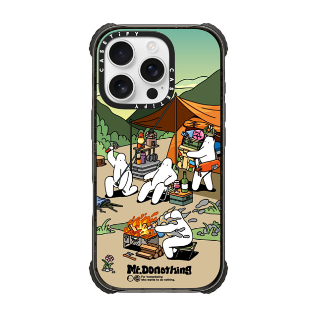 Mr. Donothing x CASETiFY iPhone 16 Pro Case Black ウルトラ インパクトケース MagSafe 対応 Lazy camper Back to School Mr. Donothing x CASETiFY iPhone 16 Pro Case Black ウルトラ インパクトケース MagSafe 対応 Lazy camper Back to School