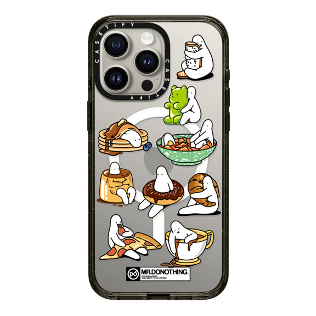 Mr. Donothing x CASETiFY iPhone 15 Pro Max ケース ブラック インパクトケース MagSafe対応 MR. DONOTHING-FOODSWELOVE Mr. Donothing x CASETiFY iPhone 15 Pro Max ケース ブラック インパクトケース MagSafe対応 MR. DONOTHING-FOODSWELOVE