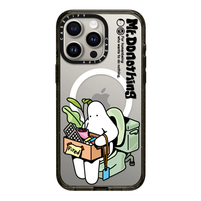 Mr. Donothing x CASETiFY iPhone 15 Pro Max Case ブラック インパクトケース MagSafe対応 Fired Mother's Day Mr. Donothing x CASETiFY iPhone 15 Pro Max Case ブラック インパクトケース MagSafe対応 Fired Mother's Day
