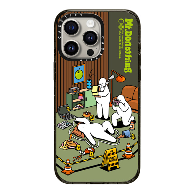Mr. Donothing x CASETiFY iPhone 15 Pro Max Case ブラック インパクトケース MagSafe対応 Living dead Mother's Day Mr. Donothing x CASETiFY iPhone 15 Pro Max Case ブラック インパクトケース MagSafe対応 Living dead Mother's Day