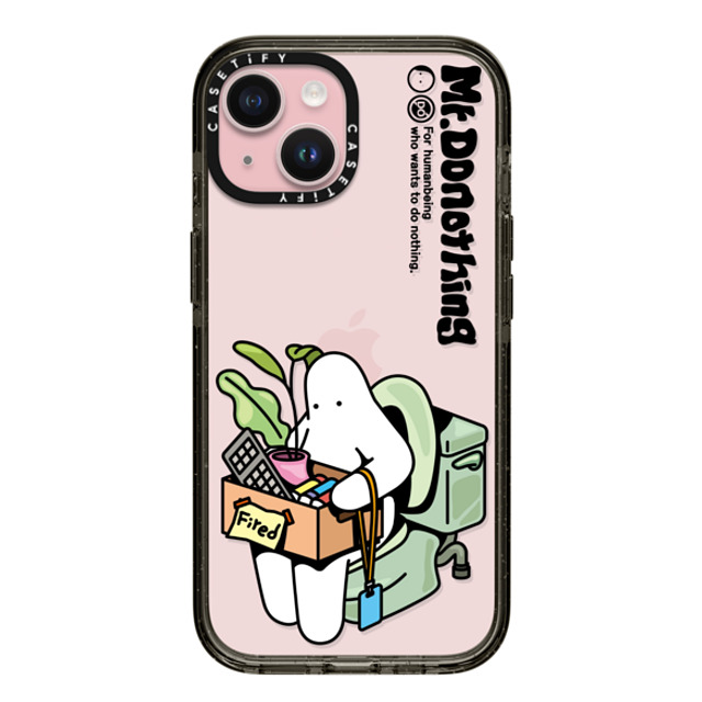 Mr. Donothing x CASETiFY iPhone 15 Case Black Impact Case Fired Mother's Day Mr. Donothing x CASETiFY iPhone 15 Case Black Impact Case Fired Mother's Day