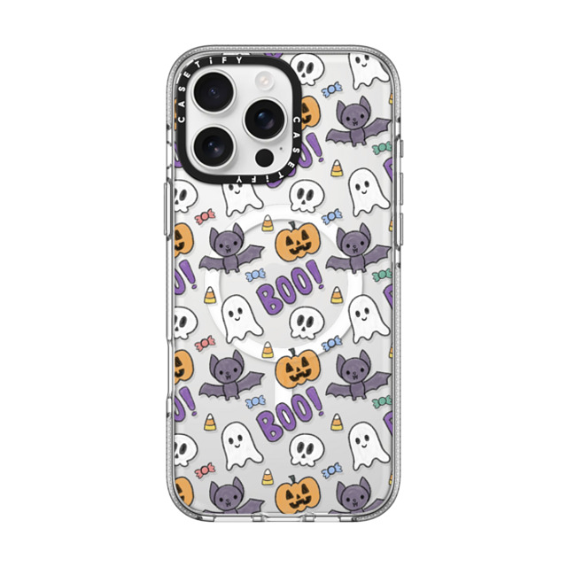 GMF Designs x CASETiFY iPhone 16 Pro Max ケース Pattern クリア クリア ケース MagSafe対応 Cute Halloween Pattern Phone Case by GMF Designs Back to School GMF Designs x CASETiFY iPhone 16 Pro Max ケース Pattern クリア クリア ケース MagSafe対応 Cute Halloween Pattern Phone Case by GMF Designs Back to School