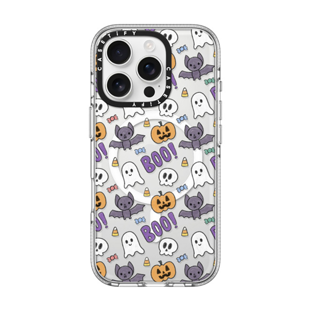 GMF Designs x CASETiFY iPhone 16 Pro ケース Pattern クリア クリア ケース MagSafe対応 Cute Halloween Pattern Phone Case by GMF Designs Back to School GMF Designs x CASETiFY iPhone 16 Pro ケース Pattern クリア クリア ケース MagSafe対応 Cute Halloween Pattern Phone Case by GMF Designs Back to School