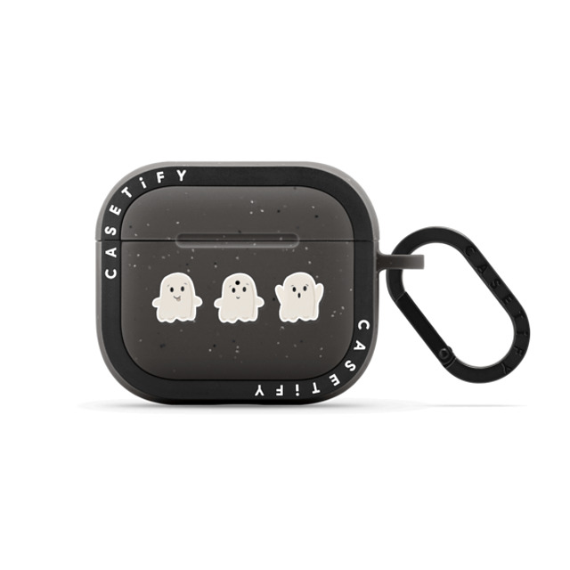 GMF Designs x CASETiFY AirPods(第3世代) Matte Charcoal バウンス ケース Lil Ghosts AirPods Pro Case by GMF Designs GMF Designs x CASETiFY AirPods(第3世代) Matte Charcoal バウンス ケース Lil Ghosts AirPods Pro Case by GMF Designs