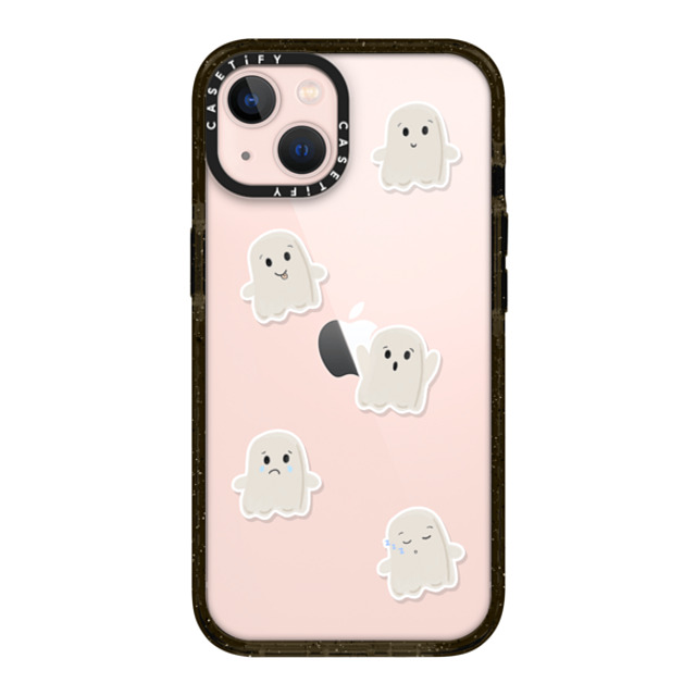 GMF Designs x CASETiFY iPhone 13 ケース ブラック インパクトケース Lil Ghosts Phone Case by GMF Designs