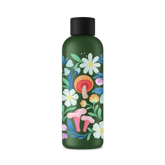 casetify.com | Lush Shrooms Water Bottle