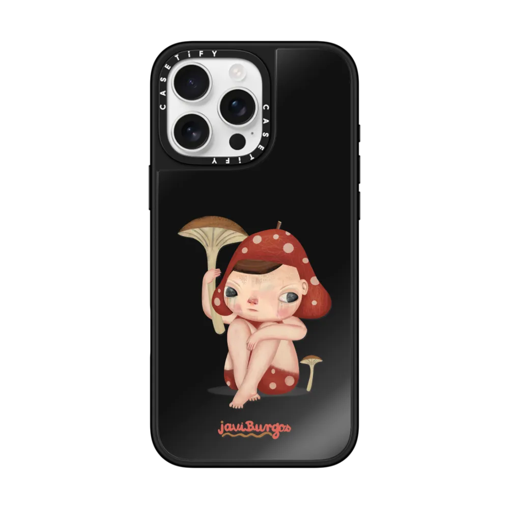 Mirror iPhone 16 Pro Max Case MagSafe Compatible - Spotted girl