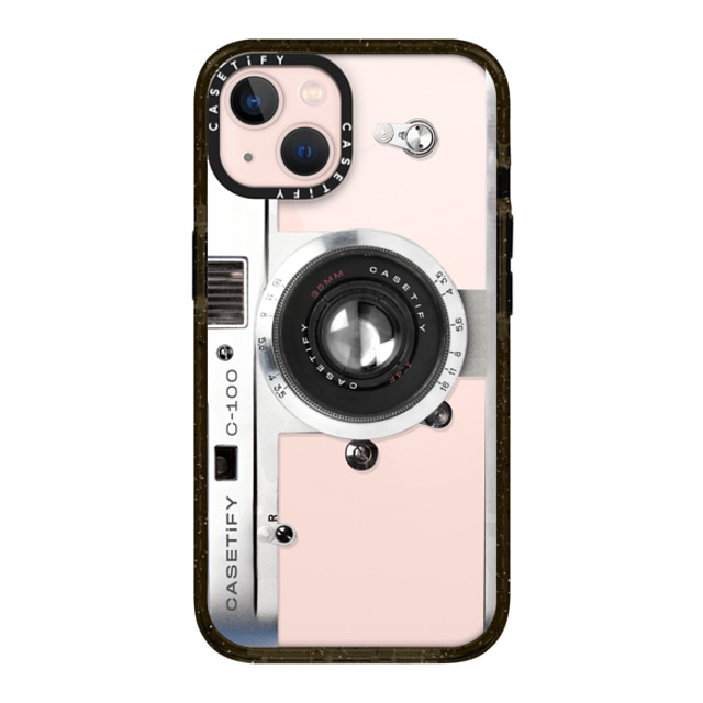 CASETiFY iPhone 13 ケース ブラック インパクトケース Camera Case - Retro casetify