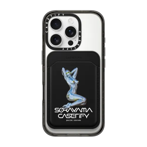Snappy MagSafe Wallet - Sexy Robot