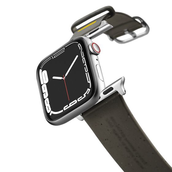 Nylon Uhrenarmband für Apple  iWatch 1 2 3 4 5 42mm 44mm Echtes Leder Armband DE 