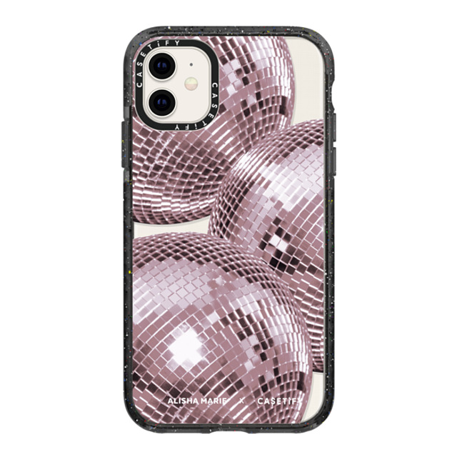 CASETiFY iPhone 11 ケース ブラック インパクトケース Alisha Marie Disco Baby Case casetify