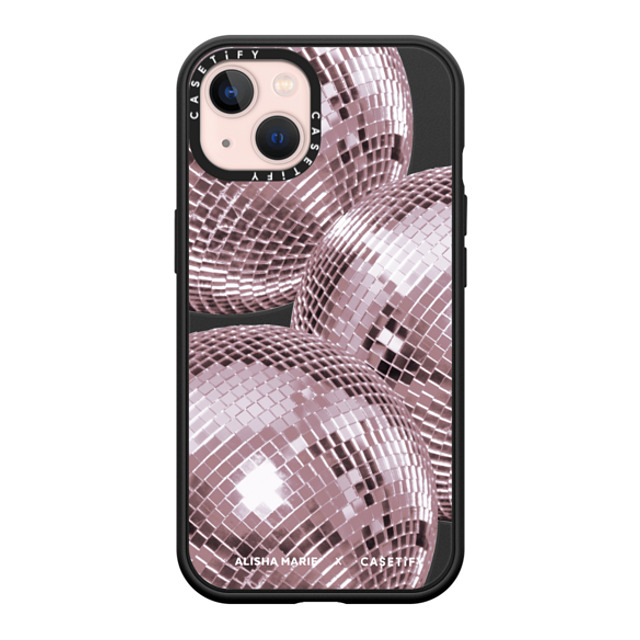 CASETiFY iPhone 13 ケース マットブラック インパクトケース MagSafe対応 Alisha Marie Disco Baby Case casetify