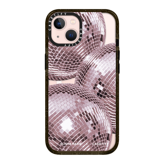 CASETiFY iPhone 13 ケース ブラック インパクトケース MagSafe対応 Alisha Marie Disco Baby Case casetify